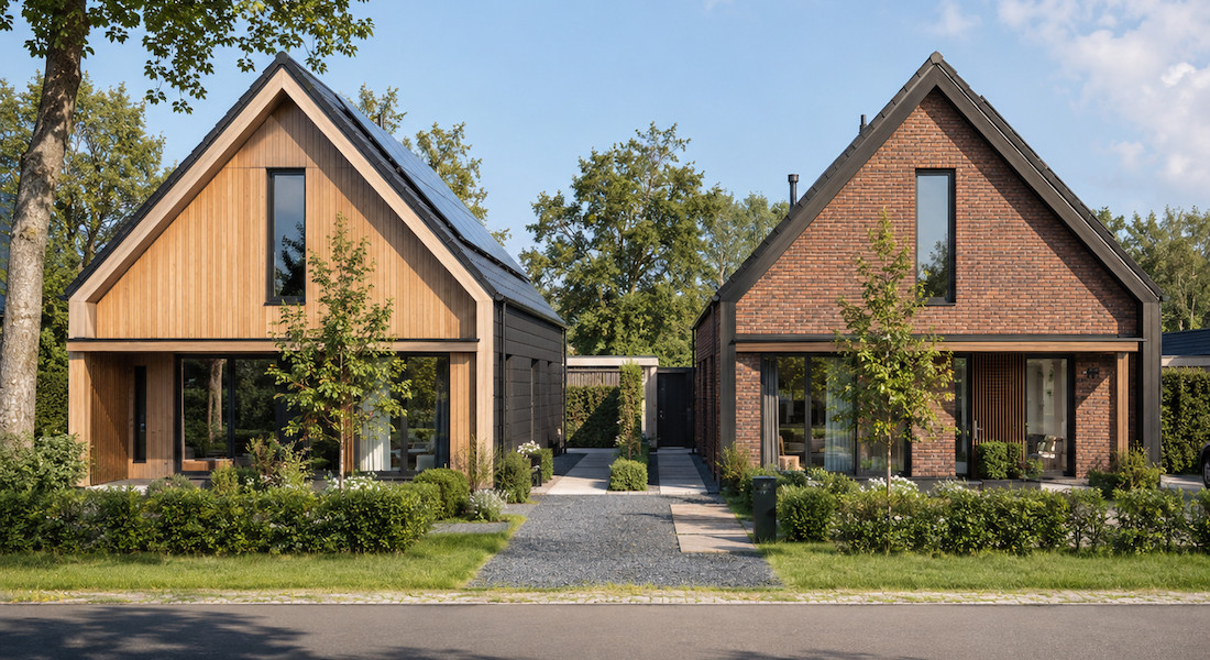 Houtskeletbouw of traditioneel bouwen